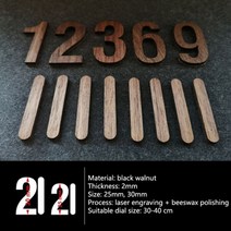 투명벽시계 카페 거실 단단한 나무 부품 클래식 나무 diy 홈 장식 수리 숫자 벽시계, 5, 12인치에 적합