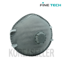 [파인텍] 1급 방진마스크 N-6102 낱개 1개 우리텍 분진 미스트 흄 냄새 안면부여과식 마스크