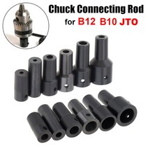 B12 b10 jto 드릴 척 연결로드 슬리브 모터 샤프트 어댑터 스틸 샤프트 커플 링 커넥터 4mm6mm8mm10mm12mm14mm, b12 5mm