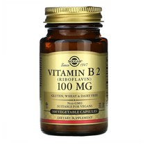 솔가 비타민 B2 (리보플라빈) 100mg 100정 Vitamin B2, 1개