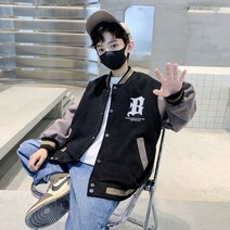 뉴욕갬성 아동복 남아 코트 봄가을 야구복 아동 중대 아동 자켓 남아 가을 상의