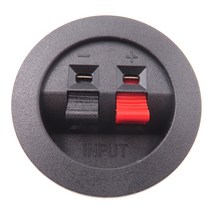 2pcs 블랙 커넥터 터미널 스피커 플러그 소켓 클립 브레드 보드, 2-9A