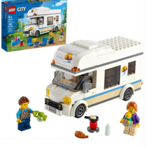 레고 시티 60283 휴가용 캠핑밴, 6개, 혼합색상