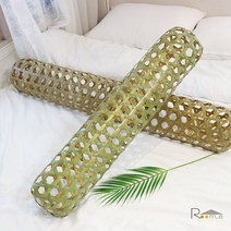 [루메] 천연대나무 죽부인 중 대 밤부베개 대베개 통풍베개, 루메 대나무죽부인 단품