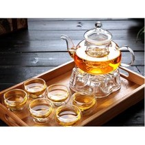 PEARL PANDA유리다기세트 600ml 주전자 세트, A7
