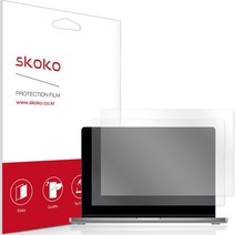 SKOKO Skoko 맥북 프로 16인치 2021 M1 A2485 와 호환되는 투명 액정보호필름 쉬운 설치 높은 투명도 세척