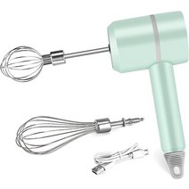 키친에이드반죽기 휘핑기계 빵 반죽기 스파 믹서2022 새로운 미니 믹서 전기 음식 휴대용 계란 비터 자동, [03] 하늘색