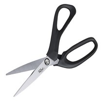 도루코 마이셰프 베이직 가위 103A, 블랙, 1개