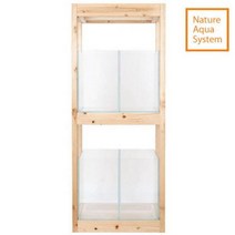 [바보사랑] NAS 원목축양장 60x35cm 2단, 상세 설명 참조
