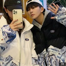 가바바 남여공용 빅사이즈 미디움패딩 에베레스트 등산을 하는것 같은 캐주얼 겨울아우터 G65030