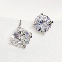 심플 큐빅 드레스 셀프 촬영 파티 돌잔치 스튜디오 본식 웨딩 귀걸이