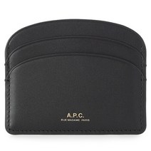 A.P.C.(아페쎄) 명품23SS 아페쎄 데미룬 하프문 카드지갑 PXAWV F63270 LZZ 23SSPXAWVF63270LZZ00
