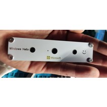 windows hello 안면인식 카메라 윈도우 face id 컴퓨터잠금 보안 1080p, 화이트