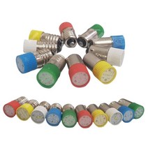 (주)승원전자 LED 꼬마전구 파이롯트램프 6.3V12V24V 교재용 과학교구 판넬표시등 파일럿전구 기동램프, 1개, 9S샤시-6.3V적색