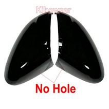 아반떼 md 사이드미러 순정 폭스 바겐 용 블랙 사이드 미러 커버 2 개 파사트 B8 배리언트 아르테온 캡 20, 02 No hole
