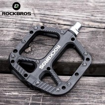 Rockbros-자전거 페달 Mtb 나일론 플라스틱 플랫폼 베어링 산악 자전거 크랭크브라더스 스피드 초경량 Vtt 발판, 09 blue-12C