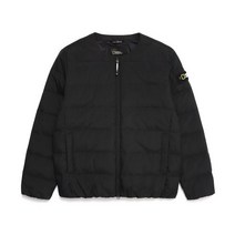 정품 내셔널지오그래픽 N224MDW920 헤론 U넥 경량 다운 점퍼 CARBON BLACK