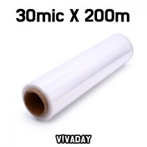 MY 30micX200m 오공스트레치필름 4롤세트 절전아답터 보호대 헤어밴드 완력기 배드민턴라켓 홈트 스트레치필름 거치대 중량밴드 생활용품, 1