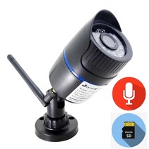 Ip 카메라 WIFI 1080P 720P 오디오 CCTV 보안 홈 감시 HD 야외 방수 무선 야간 투시경 2MP Onvif Ipcam, 어댑터 포함 1080P, 6mm