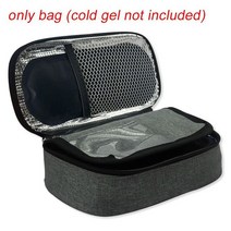 보온 보냉백 가방 휴대용 당뇨병 셀린 쿨러 백 보호용 알약 냉장 아이스 박스 의료용 팩 절연 정리 케이스 1 개, [04] only bag