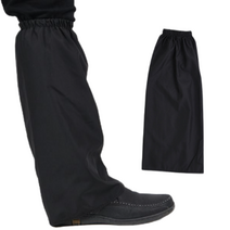 물 샐 틈이 없는 방수 발 토시 각반 국산 장화 위에 신는 덮개 작업, 국내산 고급 방수 발 토시 블랙 1세트, 블랙