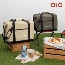 실버스타 OIC 보냉효과 대형 쿨러백 보냉가방, 30L, 베이지