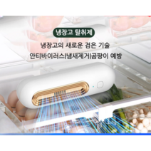 냄새제거기 충전식 살균기 냉장고 신발장 서랍 옷장 김치 박멸 소독 세균 제거, 고급 실버