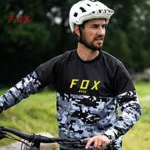 아이스 하키 반티 HTTP FOX 타이츠 모토 크로스 사이클링 오프로드 더트 바이크 MTB 저지 엔듀로 레이싱 긴팔 셔츠 마운틴 의류 롱슬리브
