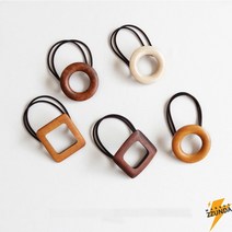 ZZUNDA 복고풍 머리끈 5종