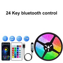 led등 무드등 led 스트립 빛 usb 블루투스 5v usb무드등 가습기무드등 150, 블루투스 컨트롤러, 협력사, 1m 풀 세트