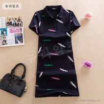 빅사이즈 여자 골프 테니스 원피스 2022년 여름 캐주얼 코디 a라인 스커트 뉴타임즈 O761E641