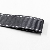 카네이션리본 선물포장리본 꽃포장리본 골지 스티치 리본 (폭 5mm 길이90m)(폭 10mm/15mm 길이 45m), 56(진그레이)