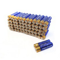 파워플래시 알카라인 LR03 AAA 건전지 1.5V 벌크형 60알