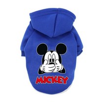 애완 동물 강아지 옷 작은 중형 개 후드 티 셔츠 자켓 디즈니 의류, [05] XXL, [01] 1