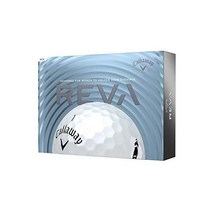 캘러웨이 REVA 골프 공 12B PK, White, Prior Gen