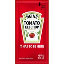 크래프트하인즈 일회용 케찹 샤쉐, 100개, 9g