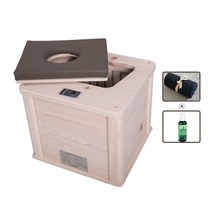 온유어핏 국내생산 편백나무 건식 좌훈 족욕기( GSN-1610 )