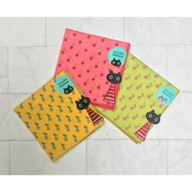 아츠코 마타노 손수건(음표 꽃 시리즈)