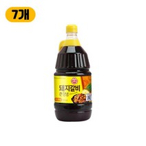 만능양념 집밥 업소용 돼지갈비 큰 양념 2.2kg 오뚜기, 7개