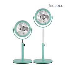 제크롤 인테리어선풍기 레트로 메탈 스탠드 예쁜선풍기, JK-CO7SFRG