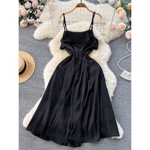 슬립 원피스 여성용 얼룩 주름 A라인 백리스 젠틀 시니어 롱 이브닝 파티 여름