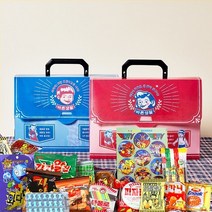 바른생활 추억의 간식 옛날 불량식품 과자선물세트 과자 12종 1세트, 추억의 과자+종이인형