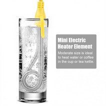 겨울 가정용 업소용 전기 히터600W 220V 미니 전기 온수기 보일러 커피 침수 여행 휴대용 인스턴트 히터, 한개옵션0