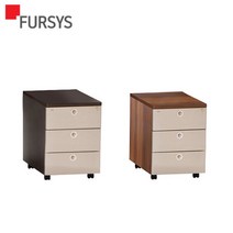 퍼시스 세티나 ZPS033 중역 책상 3단서랍, 색상:OBL