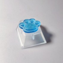 고양이뱔 별모양 투명 클리어 포인트키캡 기계식 키보드, 없음, 없음, 23.no7