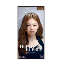 미쟝센 올뉴 헬로버블 염색약 12종 염모제, 6N 초코브라운, 1개
