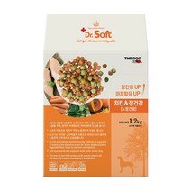 [더독] 닥터소프트 치킨&장건강 1.2kg (노령견용)