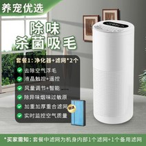 고양이 공기청정기 털 비염 미세먼지 원룸 펫케어, 모발흡입청정기 + 제모 및 악취제거A