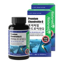 프리미엄 고순도 콘드로이친 물에녹여먹는 고형차 상어연골 어골칼슘 보스웰리아 백수오 HACCP ISO인증 요구르트맛 2개월분, 60정 x 2개