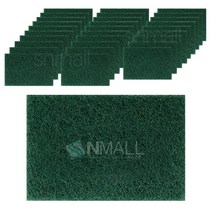 에스앤몰 청수세미 30개 업소용 식당 주방 다목적 설거지 원데이 강력 세척 얇은 초록 수세미